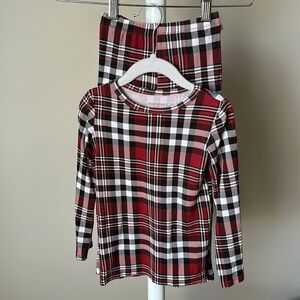 Posh Peanut Noah Plaid Long Sleeve Pajamas 4T